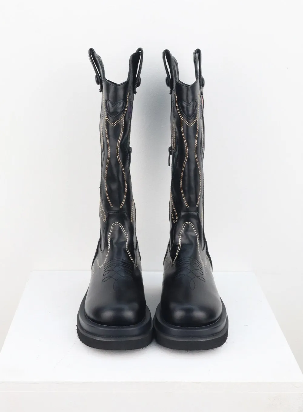 Western Knee High Boots IL306