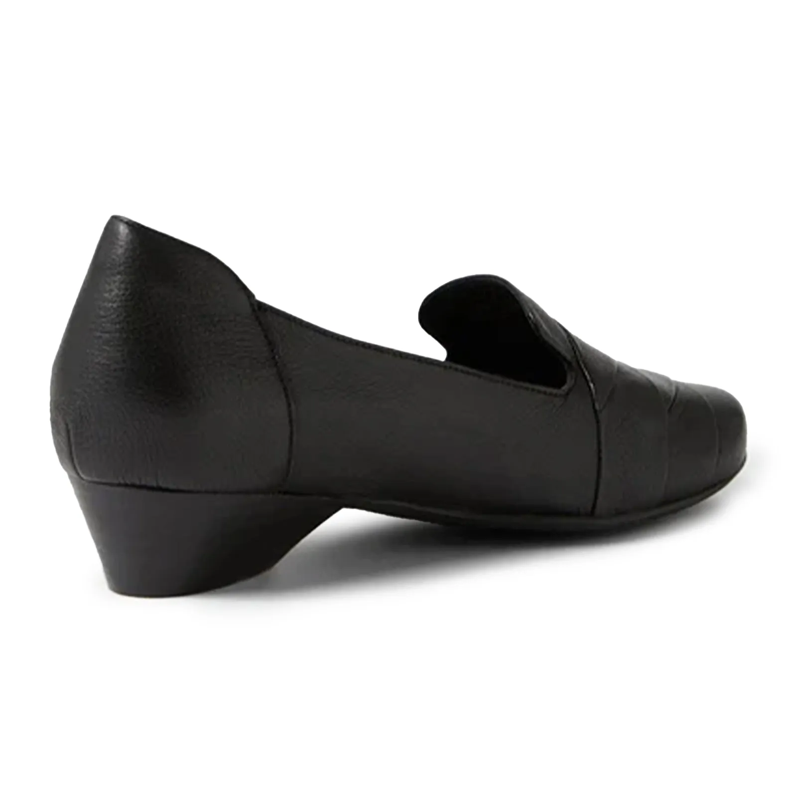 Ziera Ceylyn Wide Loafer (Women) - Black Leather